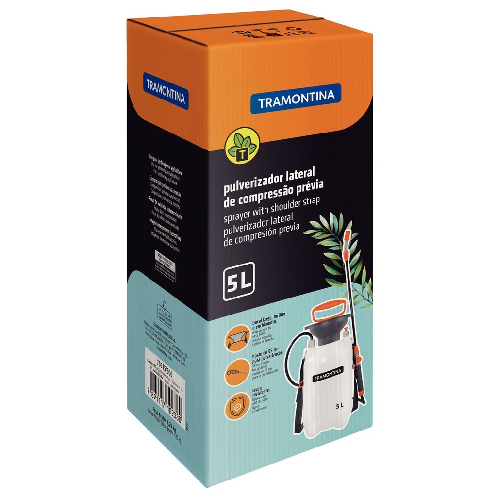 PULVERIZADOR MOCHILA 5 LTS - 78615506