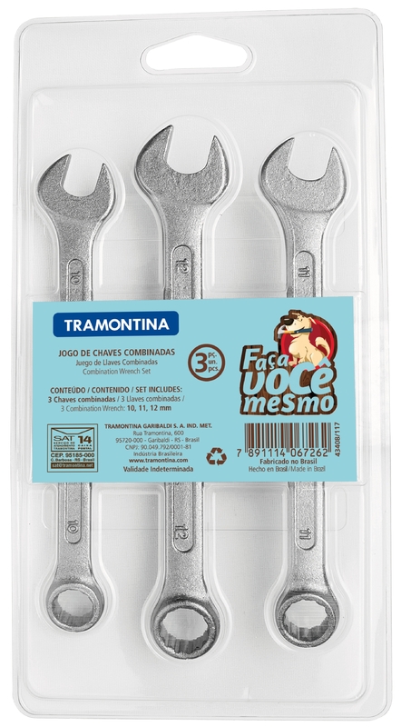 JUEGO LLAVES COMBINADAS 3PZS - 43408117